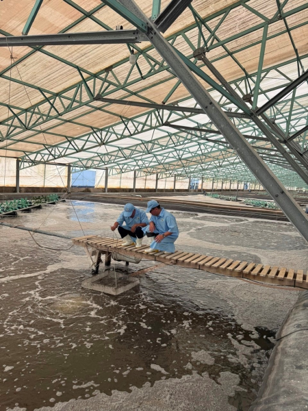 Đoàn công tác trường TS&KHSS tham quan doanh nghiệp thủy sản miền Nam