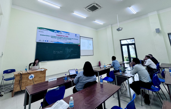 Giảng viên và sinh viên Khoa KTHH & MT tham gia Hội thảo quốc tế MARLISPACE 2026