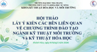 Hội thảo lấy ý kiến các bên liên quan về Chương trình đào tạo ngành KTMT và KTHH