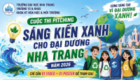 🌊 CUỘC THI PITCHING “SÁNG KIẾN XANH CHO ĐẠI DƯƠNG NHA TRANG” NĂM 2026 🌊